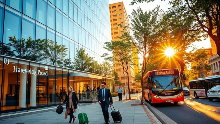 convenient transit access hotels