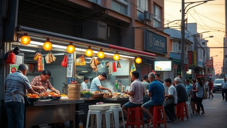 hawker stalls near havelock