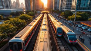 train connections near hotels