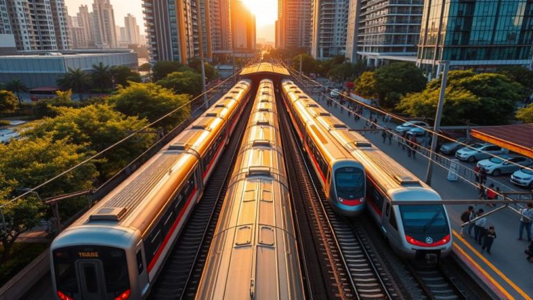 train connections near hotels